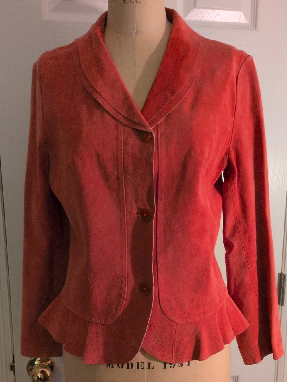 Monterey Bay Leather Jacket Sz. 14
